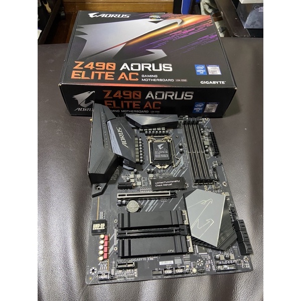mb z490 aorus elite ac gaming motherboard lga 1200