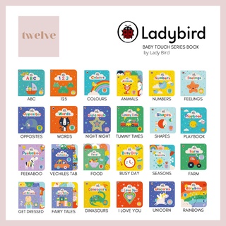 Baby Touch SERIES Book l by Lady Bird l Touch-and-feel Playbook l หนังสือภาษาอังกฤษ สําหรับเด็ก