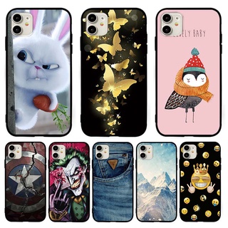 เคสโทรศัพท์ซิลิโคน Vivo Y53 Y55 Y71 Y71i Y81 Y81i Y91 Y95 Y67 V5 V5S ผีเสื้อกระต่าย ปลอก อ่อน