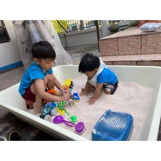 30 กก./ถุง ทรายเด็ก ยี่ห้อ sandcastle ของแท้ ทรายขาว ฆ่าเชื้อสำหรับเด็กภูมิแพ้ ปลอดภัย ขายอันดับ 1