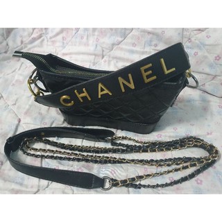 chanel กระเป๋าครอสบอดี้ สีดำ