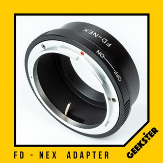 เมาท์แปลง FD-NEX ( Canon FD / FL - SONY E / FE Adapter / FL-NEX / NEX โซนี่ Lens Adapter )