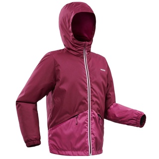 เสื้อแจ็คเก็ตเล่นสกีสำหรับเด็กรุ่น 100 WEDZE KIDS’ WARM AND WATERPROOF SKI JACKET 100