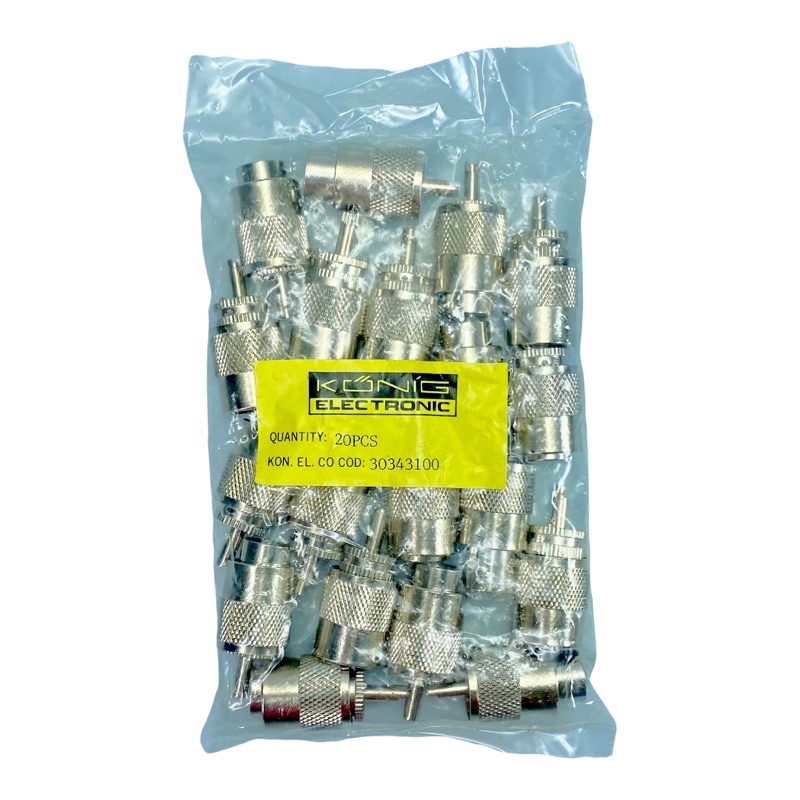 PL259 เข้าสาย 7DFB RG213 LMR400 ขั้วต่อสายนำสัญญาณวิทยุสื่อสาร (NOS) KONIG Electronic HK - รูปที่ 7