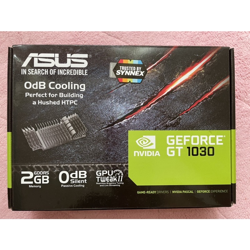การ์ดจอ Asus GT 1030 GDDR5 Low Profile ประกัน Synnex ถึงเดือน 4/2567
