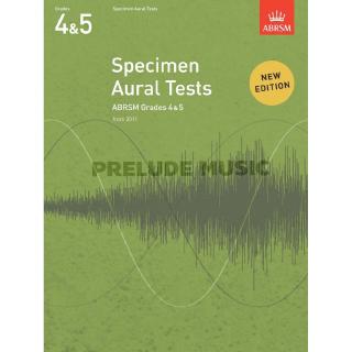 ABRSM Specimen Aural Tests - Grades 4-5 (9781848492523)