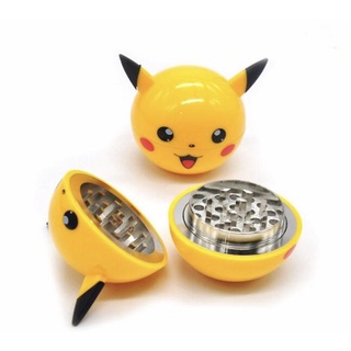 เครื่องบดสมุนไพร ที่บดสมุนไพร ลาย Pikachu พร้อมส่ง ราคาถูก