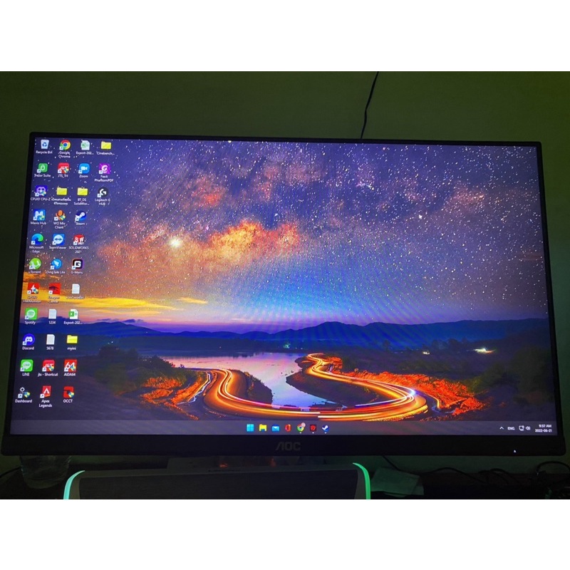 AOC 24g2e 144hz 1ms ips 24 นิ้ว