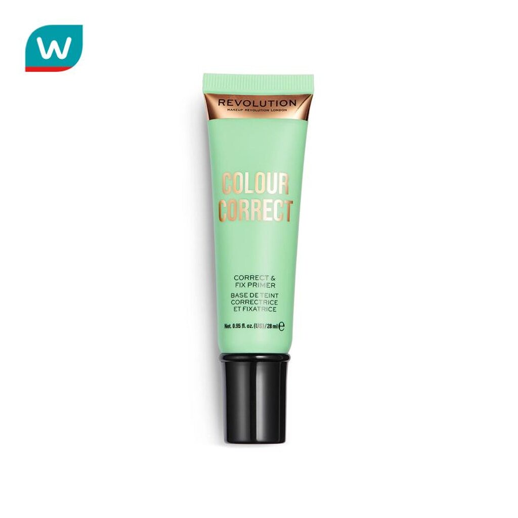 Makeup เมคอัพ เรฟวอลูชั่น คัลเลอร์ คอร์เรค ไพรเมอร์ 28 ml.