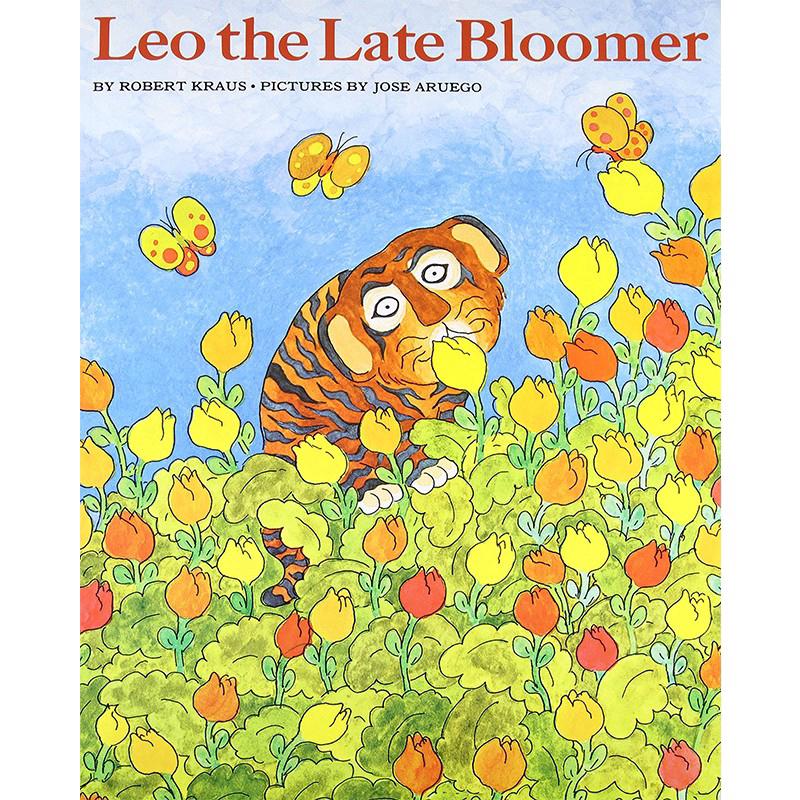 หนังสือภาษาอังกฤษสำหรับเด็ก Leo the Late Bloomer Educational English Picture Book Gifts