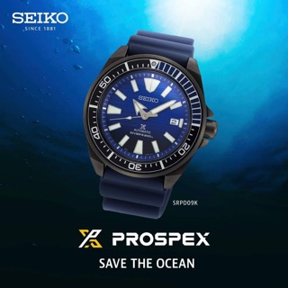 Seiko Samurai Save the Ocean Black Series Special Edition SRPD09K1