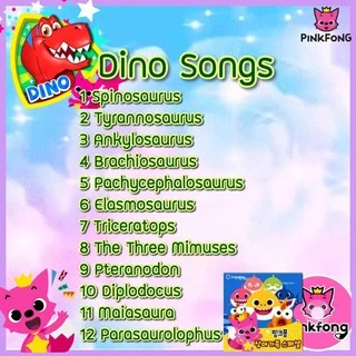 เพลงเด็ก DVD PinkFong เสริมทักษะทางภาษา รวมกว่า 160 เพลง