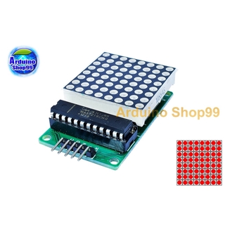 MAX7219 dot matrix module control module