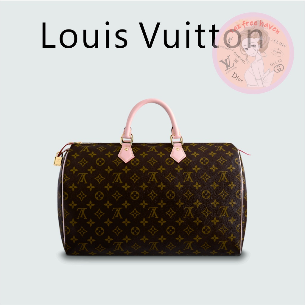Shopee ราคาต่ำสุด 🔥ของแท้ 100% 🎁Louis Vuitton Brand New SPEEDY 40 Bag