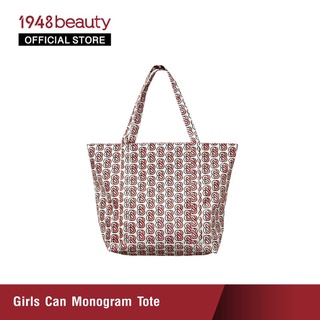 sasi Girls Can Monogram Tote กระเป๋าโมโนแกรม sasi Girls Can