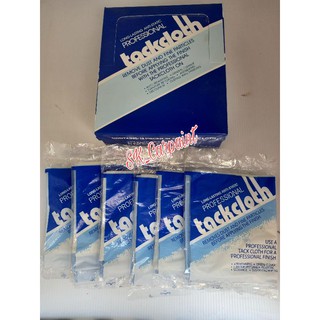 ผ้าเหนียว Tack Cloth 18” x 36” นิ้ว / เช็ดคราบฝุ่น เช็ดคราบมัน เช็ดจับฝุ่นเล็กๆ