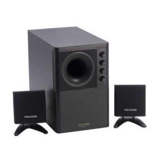 ลำโพง Microlab X1 2.1 ch (สีดำ) รับประกัน1ปีศูนย์ไทย