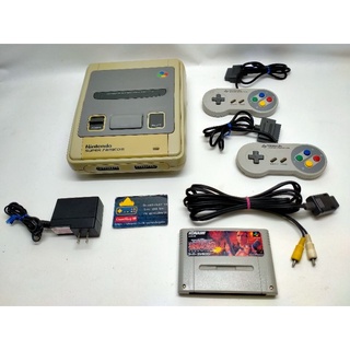 เครื่องเกม Super Famicom หรือเรียกสั่นๆว่าSFC ชุดไฟไทยพร้อมเล่น