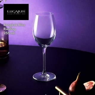 Lucaris bangkok bliss riesling 255 ml.-แก้วคริสตัลแท้ Lucaris รุ่น bangkok bliss riesling 255 มล. สำหรับไวน์ขาว บรรจุ1ใบ