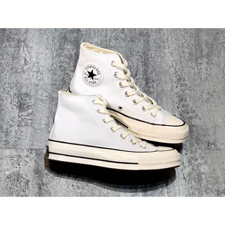 Converse 1970S รองเท้าผ้าใบ สีขาวล้วน สไตล์เรโทร คลาสสิก 1346 2022