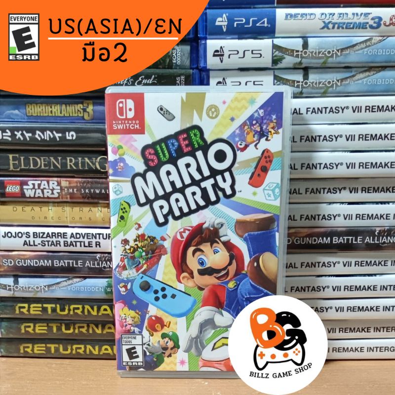 (ลดเหลือ 1,161 ใช้โค้ด FBSJUN10DD01) (มือ2) Nintendo Switch | Super Mario Party