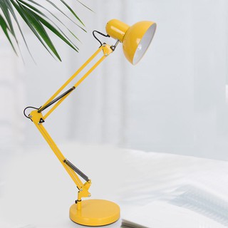 โคมไฟตั้งโต๊ะ รุ่น Table Reading lamp Adjustable with super long arm E27 MAX 60w linhaomall