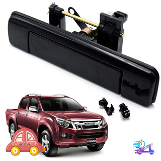 มือเปิดท้าย สีดำเงา Isuzu  D-Max Holden Rodeo ปี 2012 - 2014