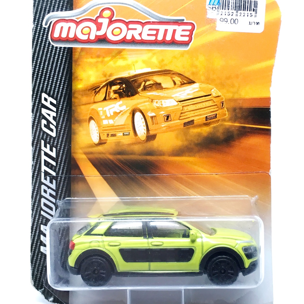 Majorette Citroen C4 Cactus - Yellow Color /Wheels D5SB /scale 1/56 (3 inches) Long Package