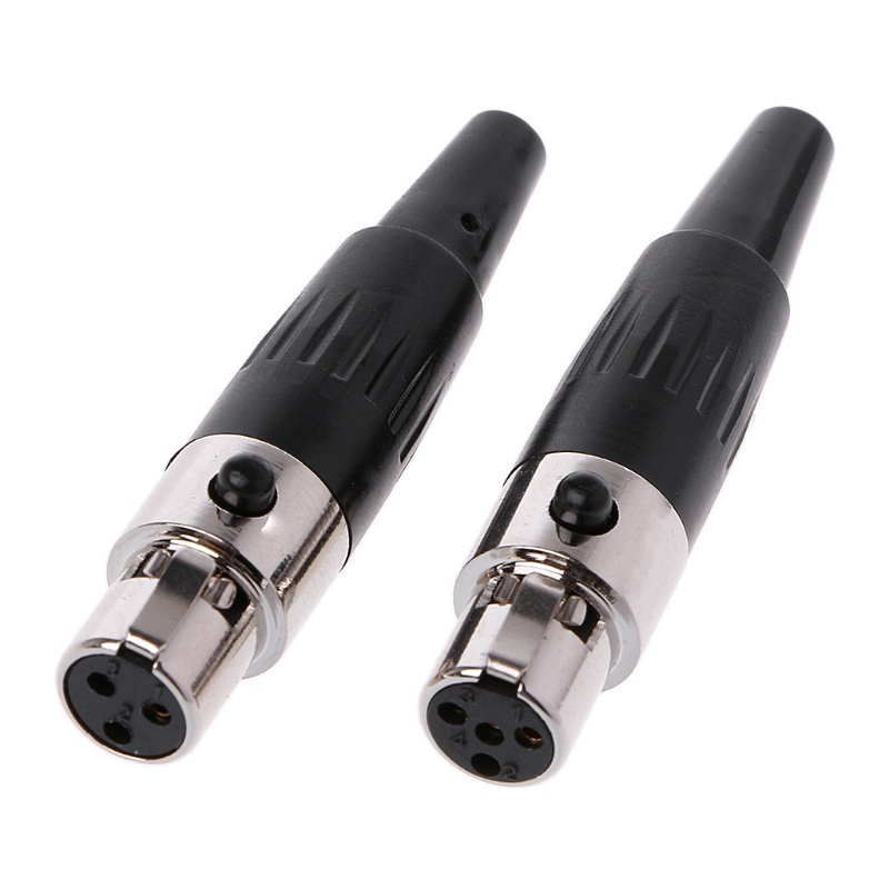 SUIT Quality Mini 3PIN 4PIN ปลั๊กตัวเมีย ขั้วต่อไมโครโฟนขนาดเล็ก