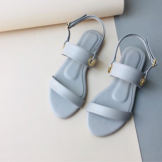 ELLE Sling Back Sandals - quiet grey by plie_official, plieshoes, Plie