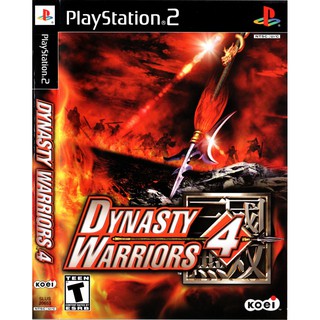 แผ่นเกมส์ Dynasty Warriors 4 PS2 Playstation2 คุณภาพสูง ราคาถูก