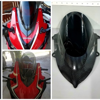 ชิวหน้า ชิวแต่ง CBR 500R เคฟล่า สีสโม๊ก smoke สำหรับปี 2019 - 2020