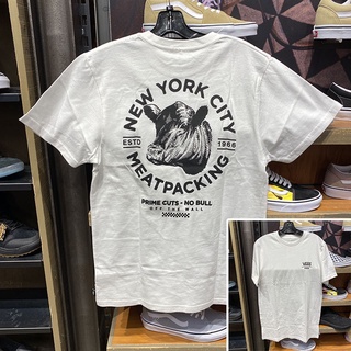 เสื้อยืดแขนสั้น คอกลม พิมพ์ลายโลโก้ New York Dabao VANS ระบายอากาศ แฟชั่นฤดูใบไม้ผลิ และฤดูร้อน สําหรับผู้ชายS-5XL