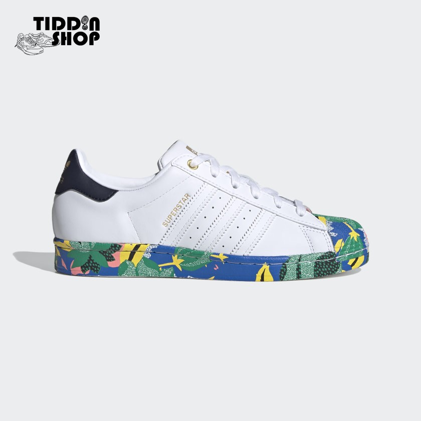 รองเท้าผู้หญิง Adidas SUPERSTAR W x HER Studio London [ลิขสิทธิ์แท้ Adidas Thailand][รหัส FW2526 ]