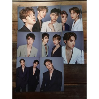 โปสเตอร์ขนาด A4 วง EXO จาก SM 2019 Seasons Greetings เฉิน ดีโอ เซฮุน ซูโฮ ซิ่วหมิน แบคฮยอน ไค ชานยอล