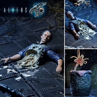 Figma ฟิกม่า Model Figure ฟิกเกอร์ NECA Alien Aliens 30th Anniversary เอเลี่ยน ฝูงมฤตยูนอกโลก Bishop บิชอป Queen Attack