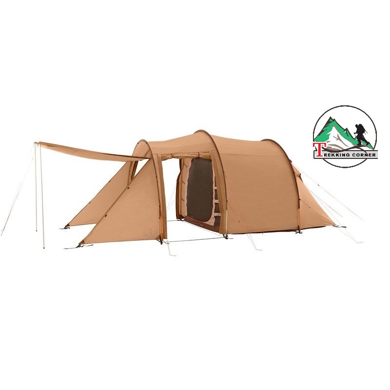 เต็นท์ครอบครัว Nordisk Reisa 4 PU Cashew Brown 2021