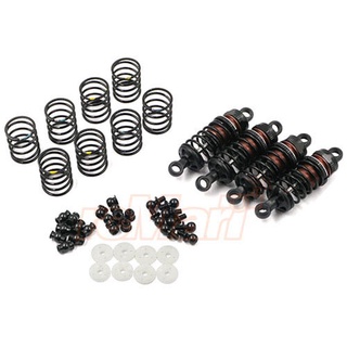 Yeah Racing BBG-0055 ALUMINUM BIG BORE GO 55MM DAMPER SET 4PCS FOR 1/10 RC TOURING CAR