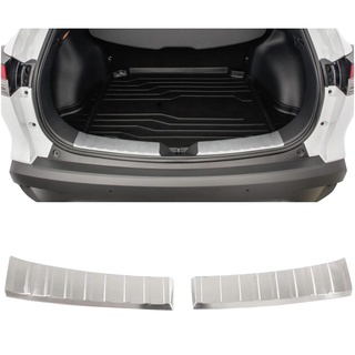 For Toyota Corolla Cross (XG10) 2020 2021 Stainless Steel Car Interior Rear Bumper Protector Scuff Sill Trunk Pedal Accessories