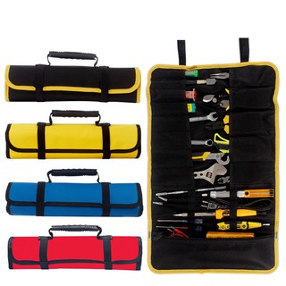 กระเป๋าเครื่องมือ พกพา กระเป๋าม้วน กระเป๋าเก็บเครื่องมือ  Multifunctional tool bag roll storage bag