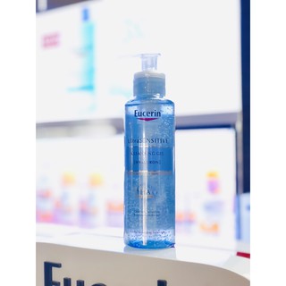 Eucerin UltraSENSITIVE [Hyaluron] Cleansing Gel 200ml คลีนซิ่งเจลผสานไฮยาลูรอน