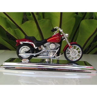 โมเดลรถ รถฮาเล่ 1:18 Harley Davidson 1984 FXST Softail [MAISTO]