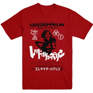 เสื้อยืดครอปเสื้อยืด ผ้าฝ้าย 100% เข้ารูป พิมพ์ลาย Led Zeppelin Is My Brother สไตล์ญี่ปุ่นS-5XL