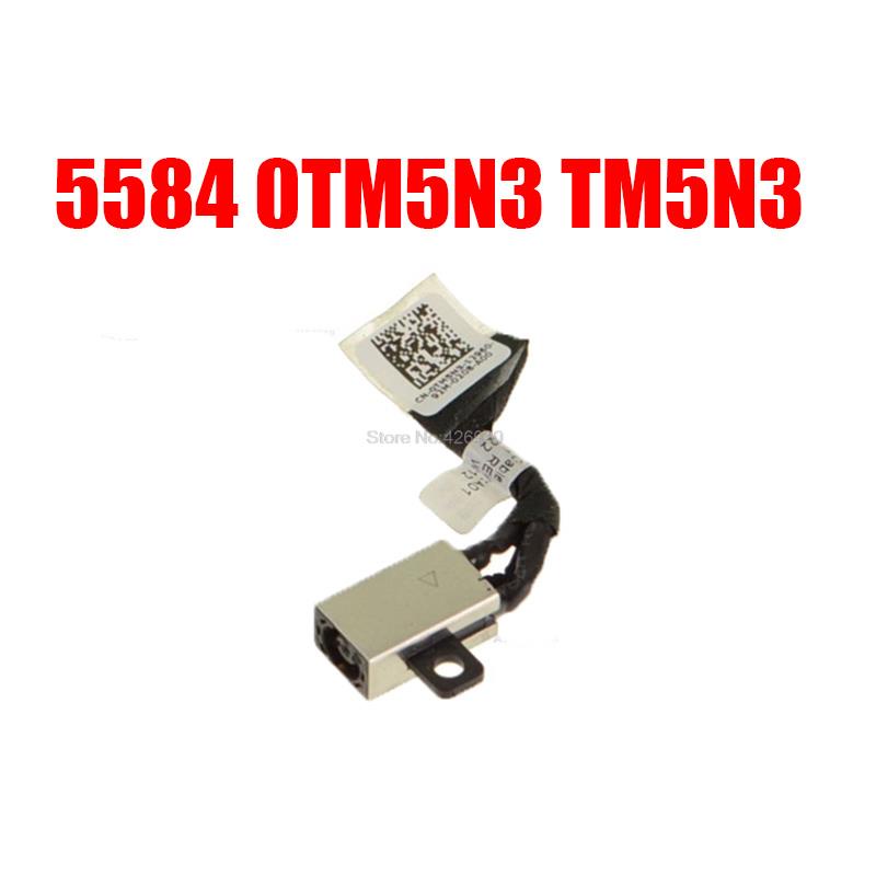 DC แล็ปท็อป 0TM5N3 TM5N3 Power Jack DELL สําหรับ Inspiron 15 5584 pxa3