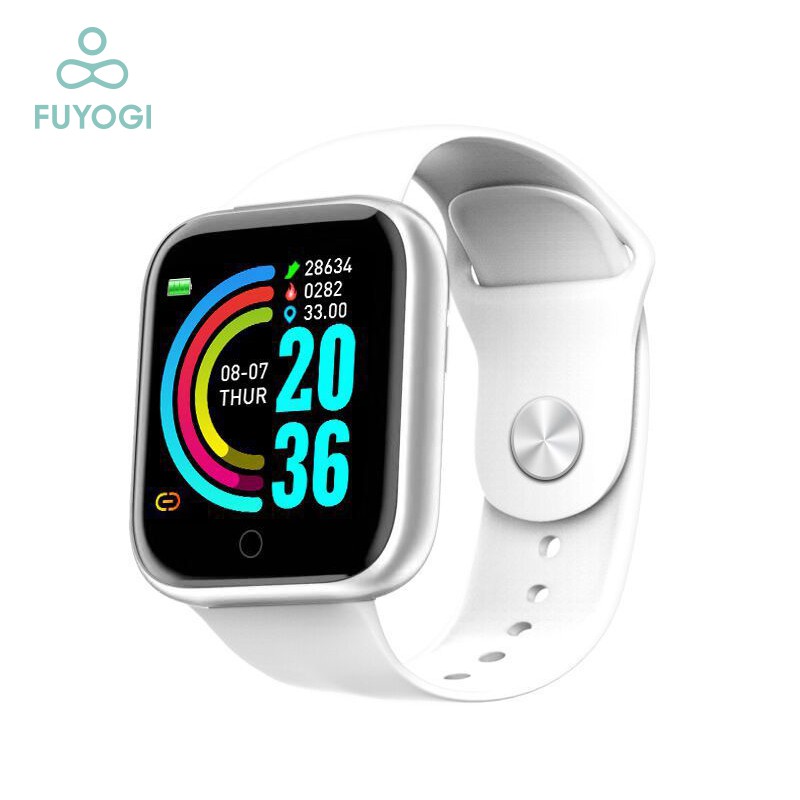 FUYOGI สมาร์ทวอทช์ Y68 D20 นาฬิกา Bluetooth ความดันโลหิต Heart Rate
