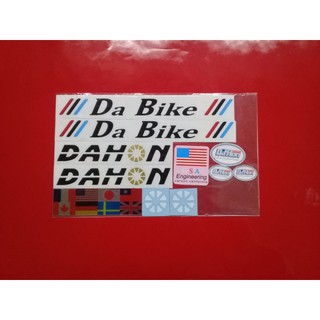 สติกเกอร์ Da bike Dahon สําหรับติดรถจักรยาน