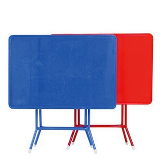 🔥แนะนำ!! เอโร่ โต๊ะพับหน้าเหล็ก ขนาด 4 ฟุต Steel Foldable Table"Aro"#4Feet
