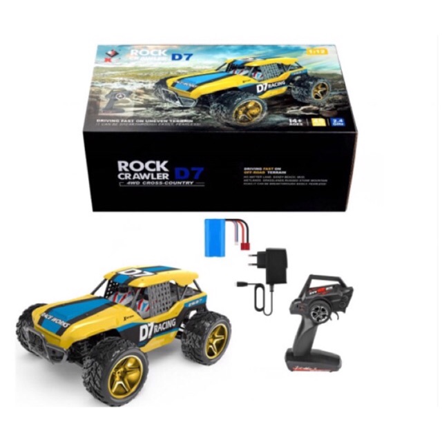 Fy wltoys 12402-a 4WD 1/12 2.4 gh รุ่นความเร็วสูง 45 กิโลเมตร