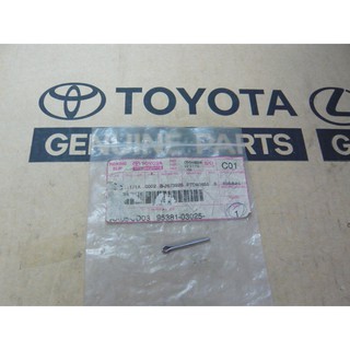 205. 95381-03025 หมุดล๊อค VIGO CAMRY ปี 2005 ของแท้ เบิกศูนย์ โตโยต้า Toyota (TTGSHO) **ราคาต่อ1ชิ้น