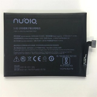 แบตเตอรี่ Li3932T44P6h806139 สำหรับ ZTE Nubia Z17 NX563J แบตเตอรี่ 3200mAh